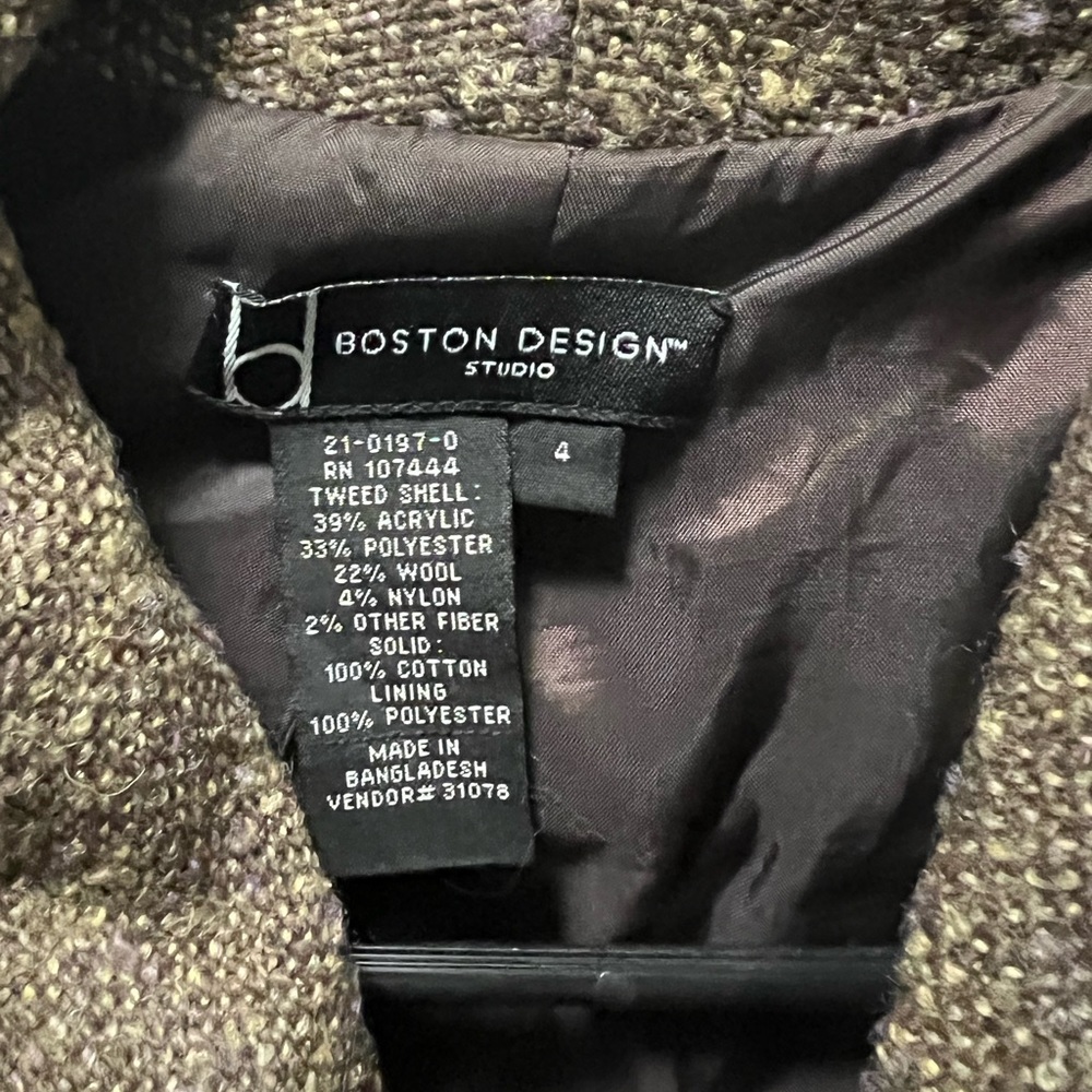 Boston Design jacket size 4 - Picture 3 of 5